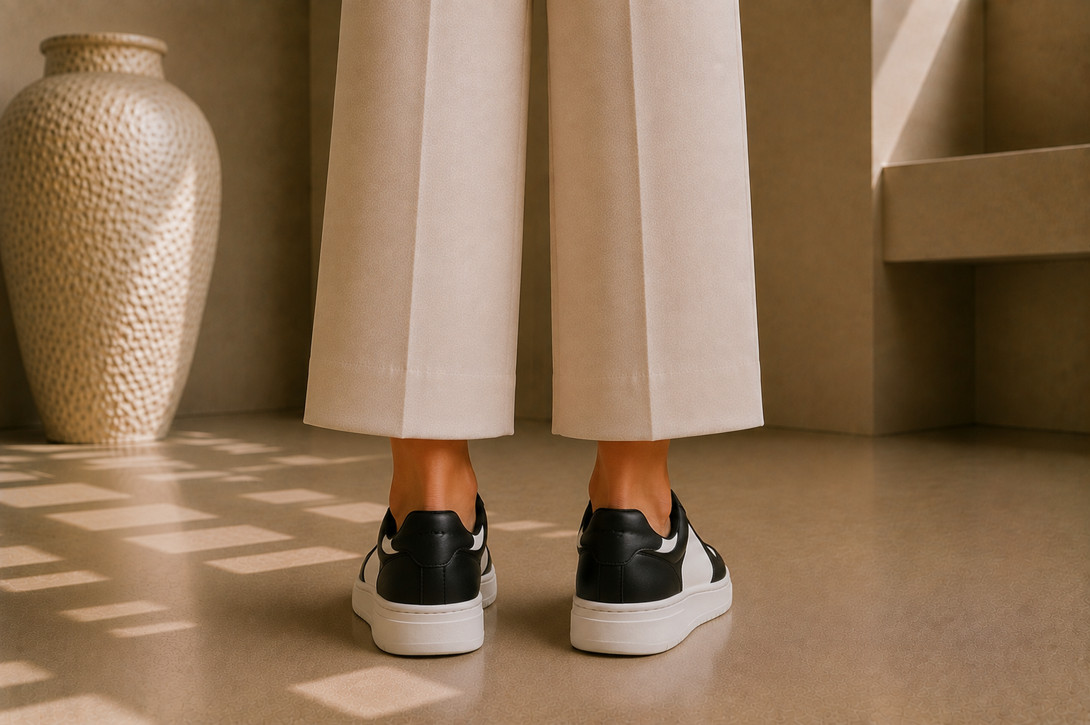 Women's Lace-Up Low-Top Casual Sneakers